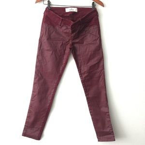 Hollister Faux Leather Jeans